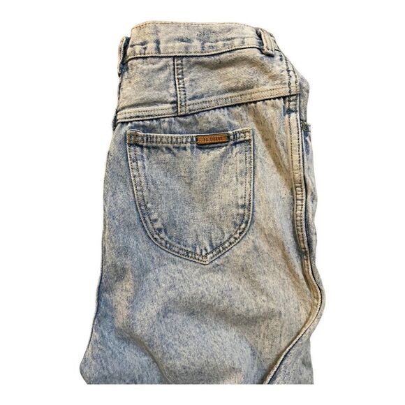 Gitano | Vintage 90s Acid Wash Pleated Balloon Jeans | 16 Long - Picture 3 of 6